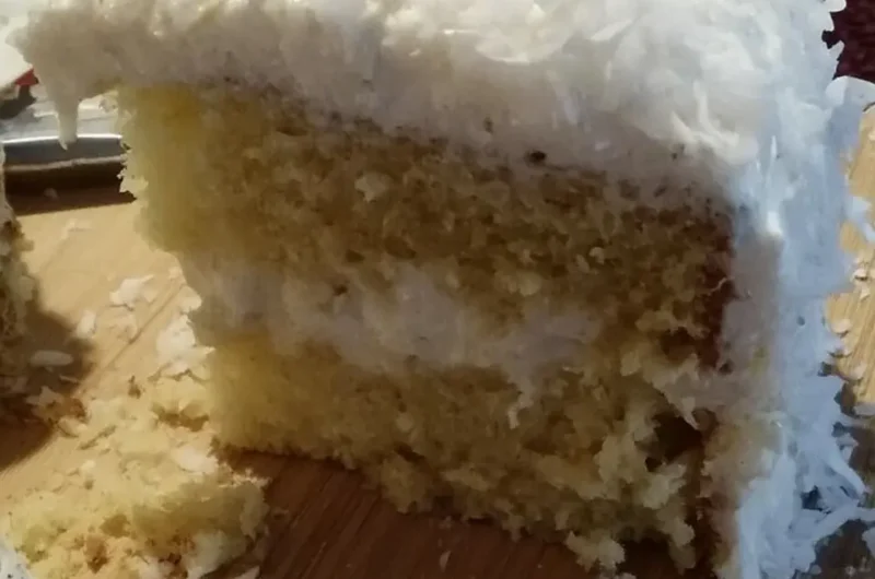 Coconut Cloud Cake